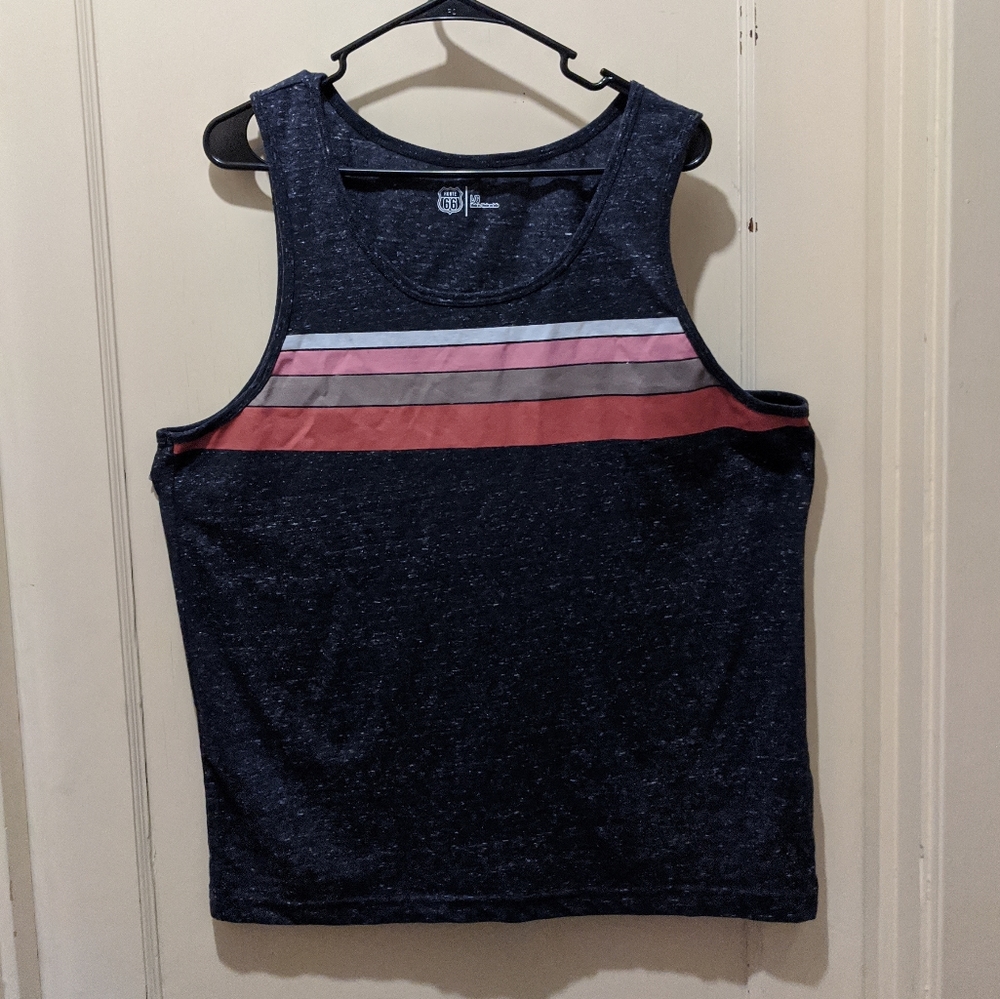 NWOT Men's Striped Tank